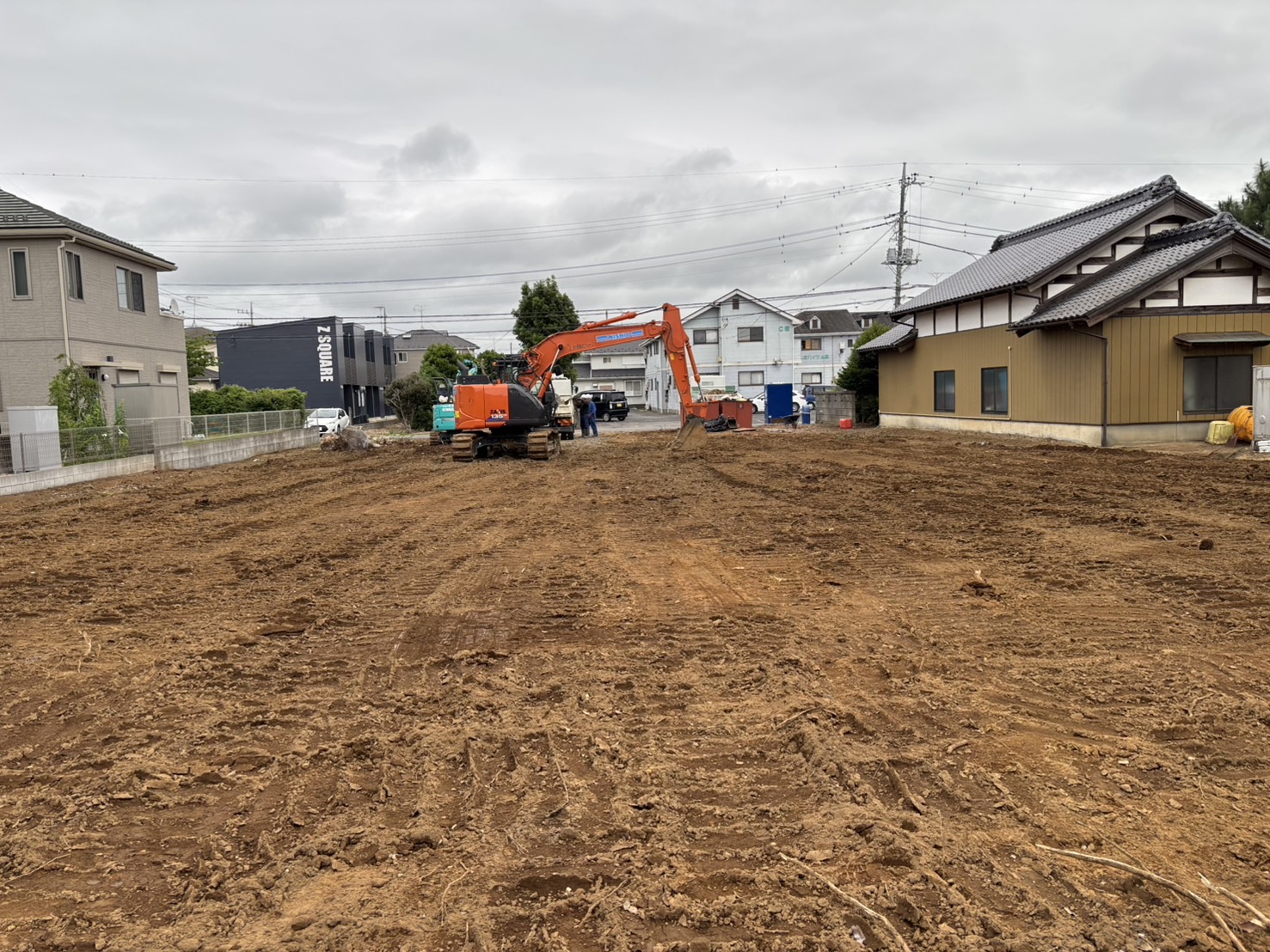 K様邸伐採・整地